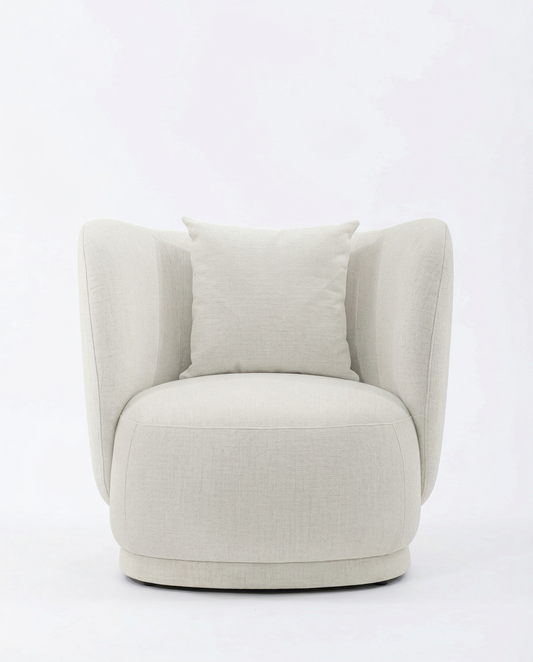 The Benson Sculptural Accent Chair - Single Seater