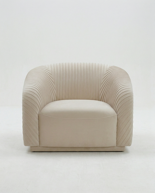The Kendra Sculptural Accent Chair