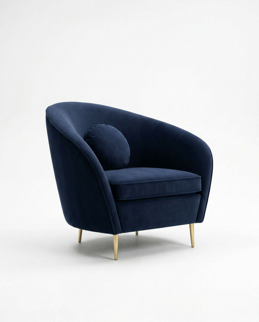 The Kinsley Sculptural Accent Chair