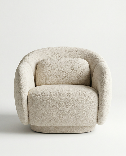The Monique Sculptural Accent Chair