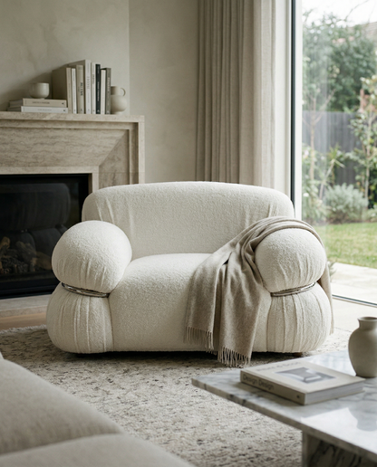 The Dyanne Sculptural Accent Chair