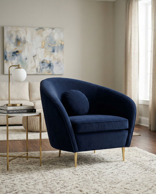 The Kinsley Sculptural Accent Chair