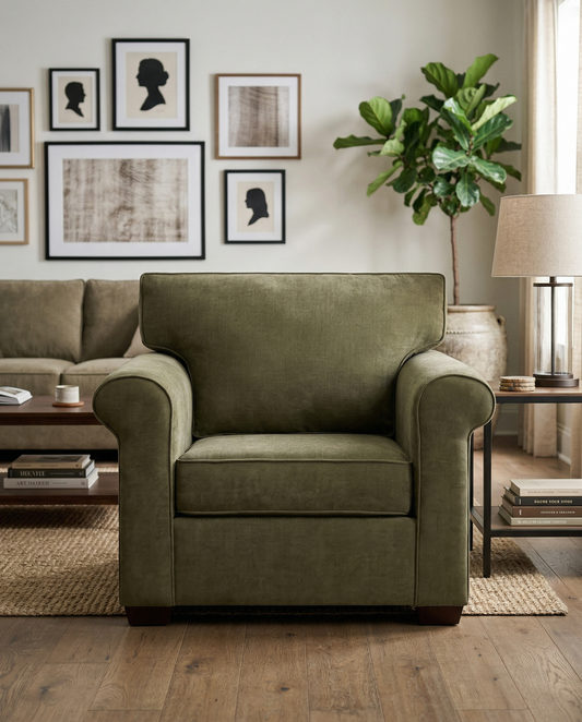 The Milly Sculptural Accent Chair