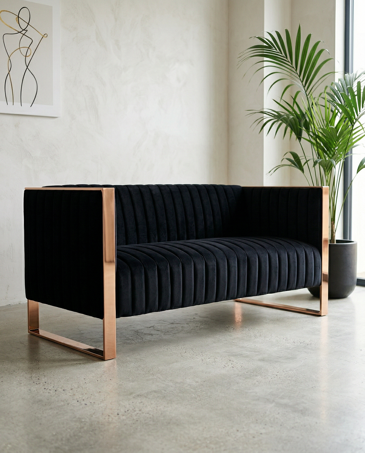 The Vanderbilt Loveseat - 2 Seater