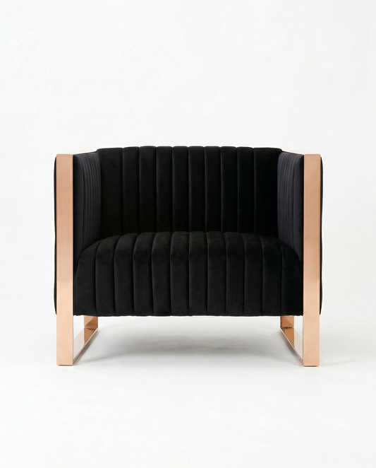The Vanderbilt Sculptural Accent Chair