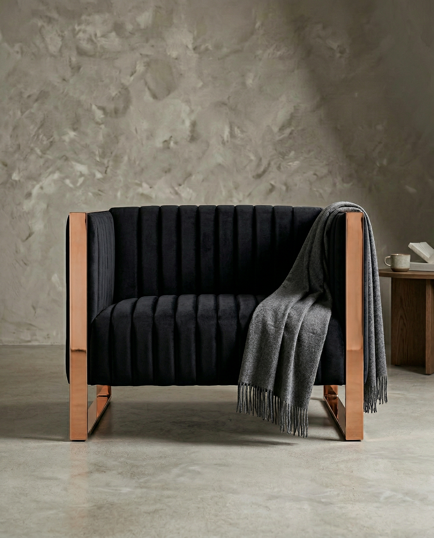 The Vanderbilt Sculptural Accent Chair